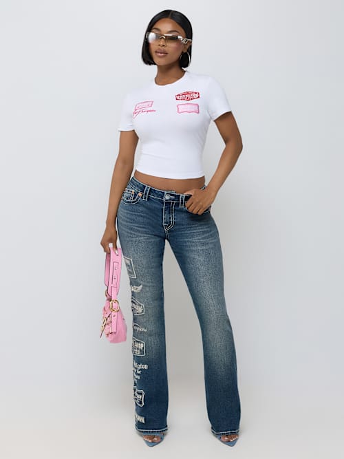 EMBROIDERY PATCH BABY TEE
